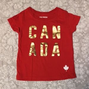 1yr Canada tee
